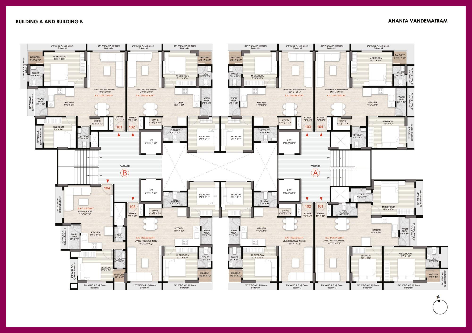 Ananta Vande Mataram | Residential & Shopping